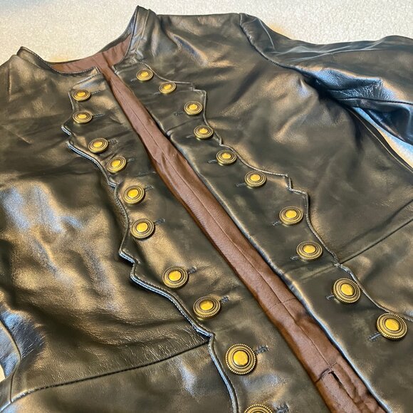 Pirates of the Caribbean Will Turner cosplay leather frock coat - Picture 6 of 14